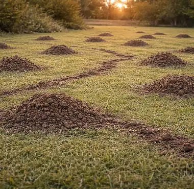 10+ Mounds (Heavy Infestation)