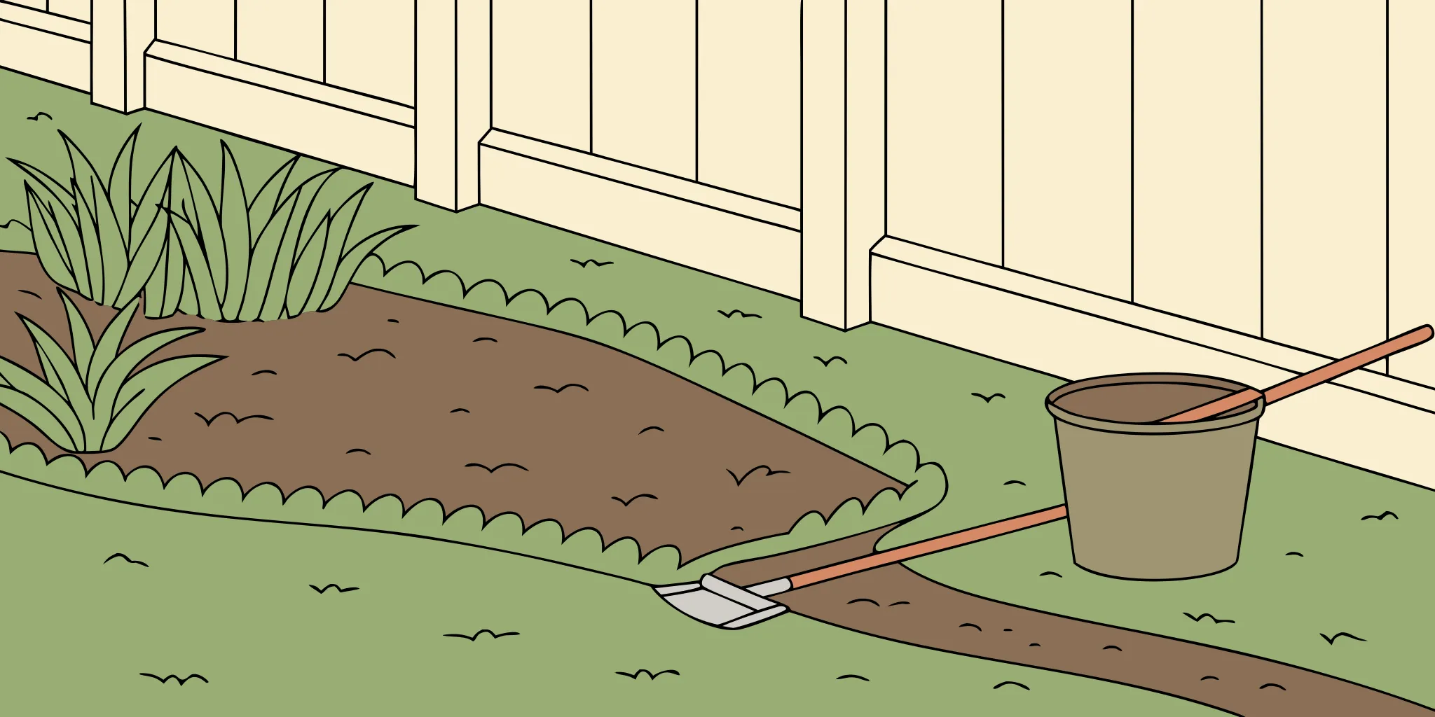 Gopher trap set in a Eugene, Oregon lawn near an active gopher tunnel.