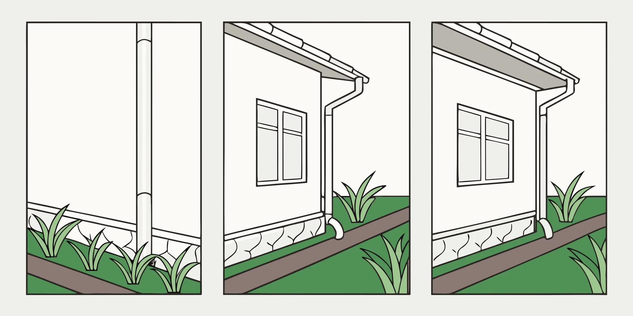 A diagram of a yard showing the best locations to set a harpoon mole trap in active tunnels.