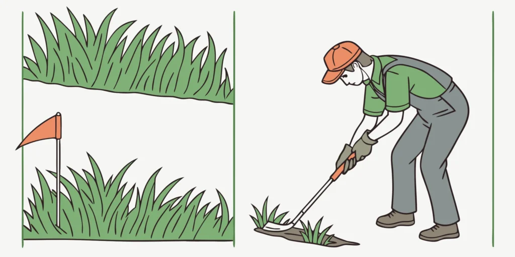 How to set a gopher trap correctly in an active tunnel.