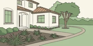 Using professional mole traps to protect a residential lawn in Sacramento.