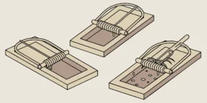 Comparison of harpoon, scissor, and in-tunnel mole traps
