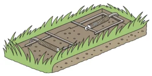 Victor-style plunger trap and Cinch tunnel trap comparison