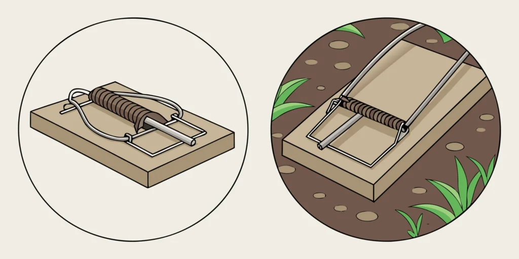 Comparison of Cinch tunnel trap and Victor pincher trap in garden soil